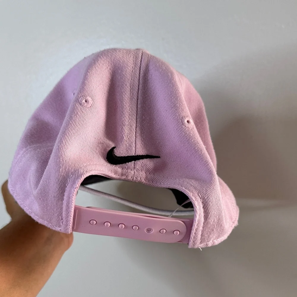 Nike Pink Logo Snapback Hat